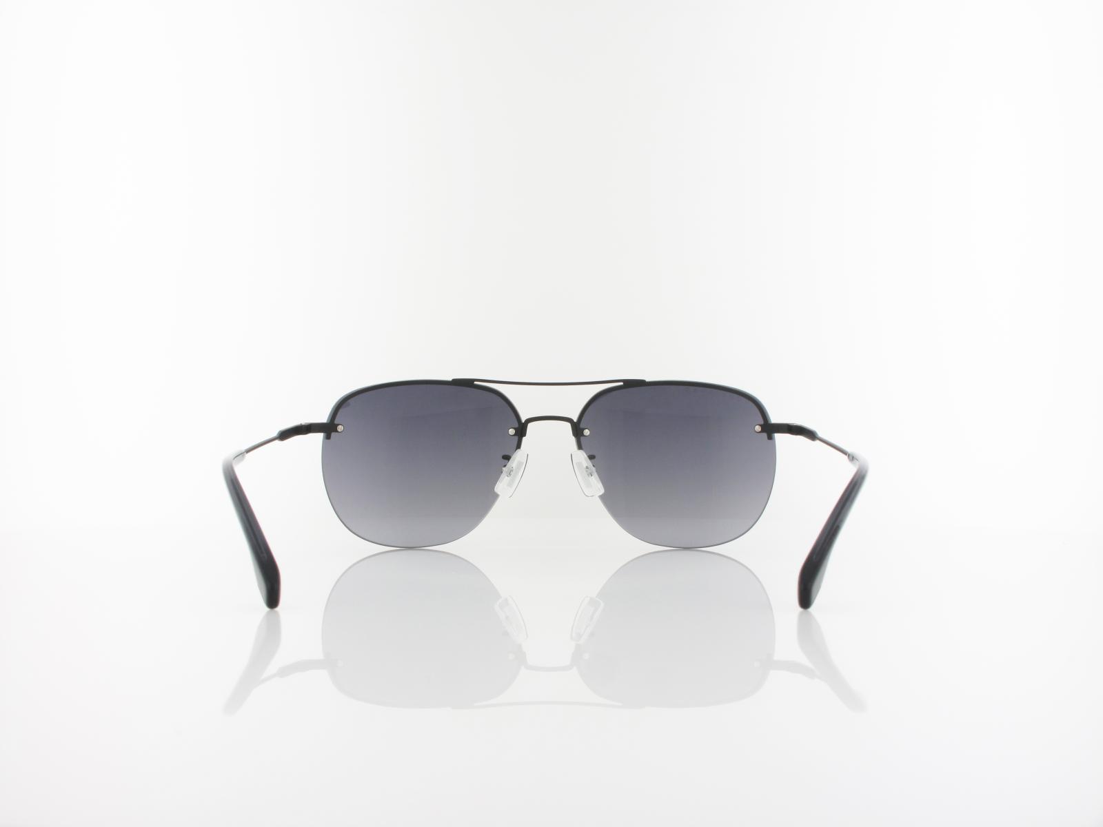 Boss | BOSS 1286/F/SK  003/9O 61 | matte black / dark grey gradient
