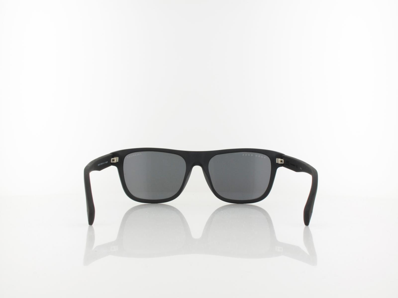 Boss | BOSS 1322/S 0VK/M9 55 | matte black blue / grey polarized
