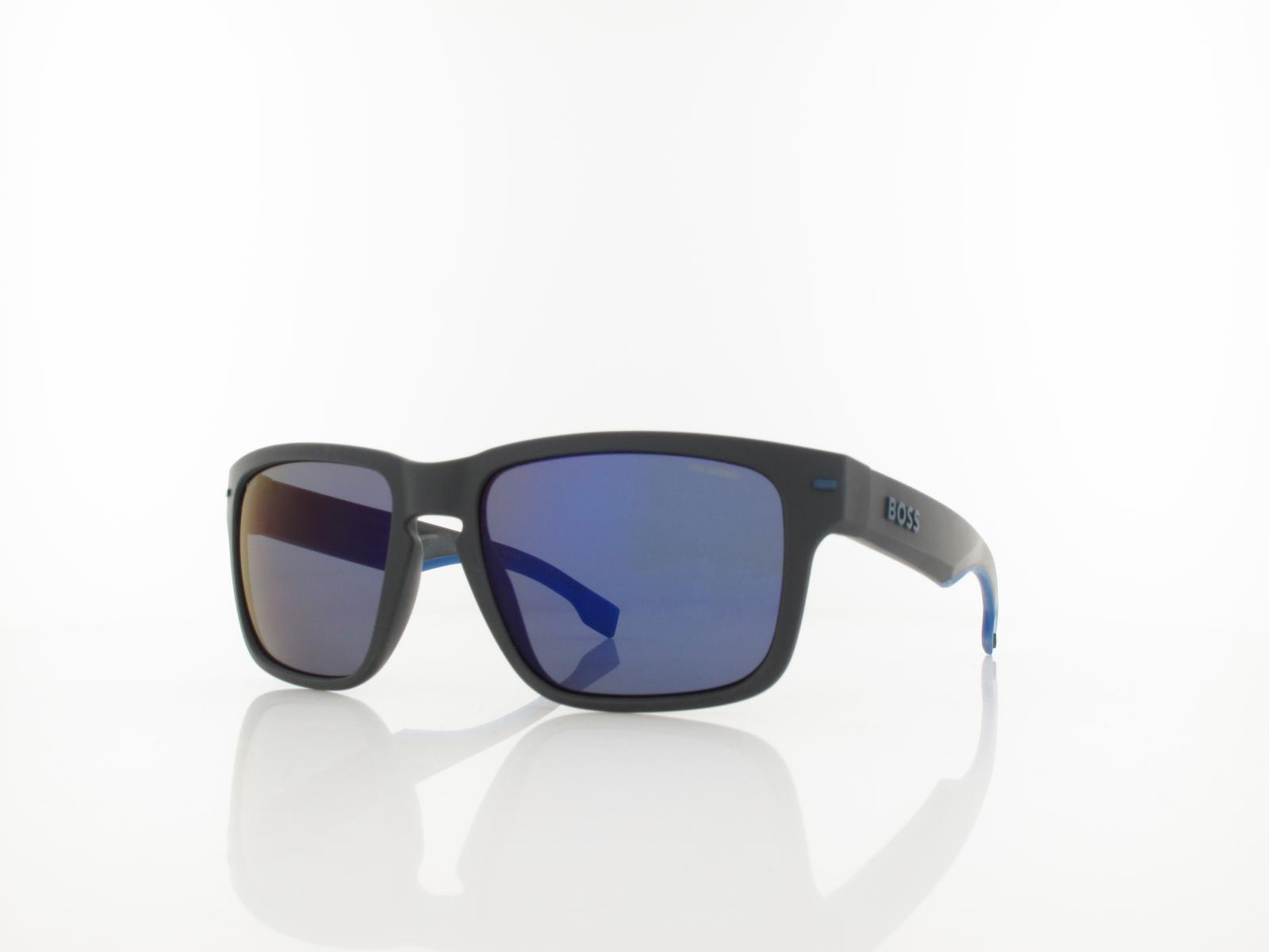 Boss | BOSS 1497/S 8HT/4J 56 | matt grey blue / blue