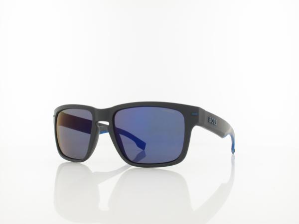 Boss | BOSS 1497/S 8HT/4J 56 | matt grey blue / blue