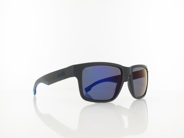 Boss | BOSS 1497/S 8HT/4J 56 | matt grey blue / blue