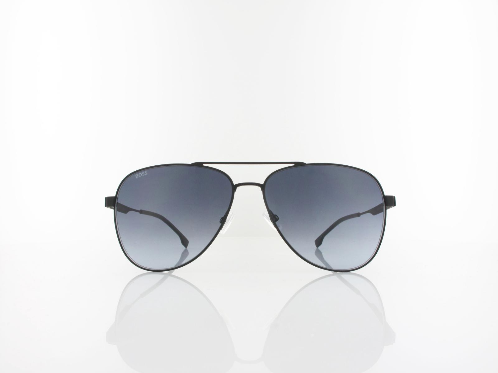 Boss | BOSS 1641/S 003/9O 60 | matte black / dark grey shaded