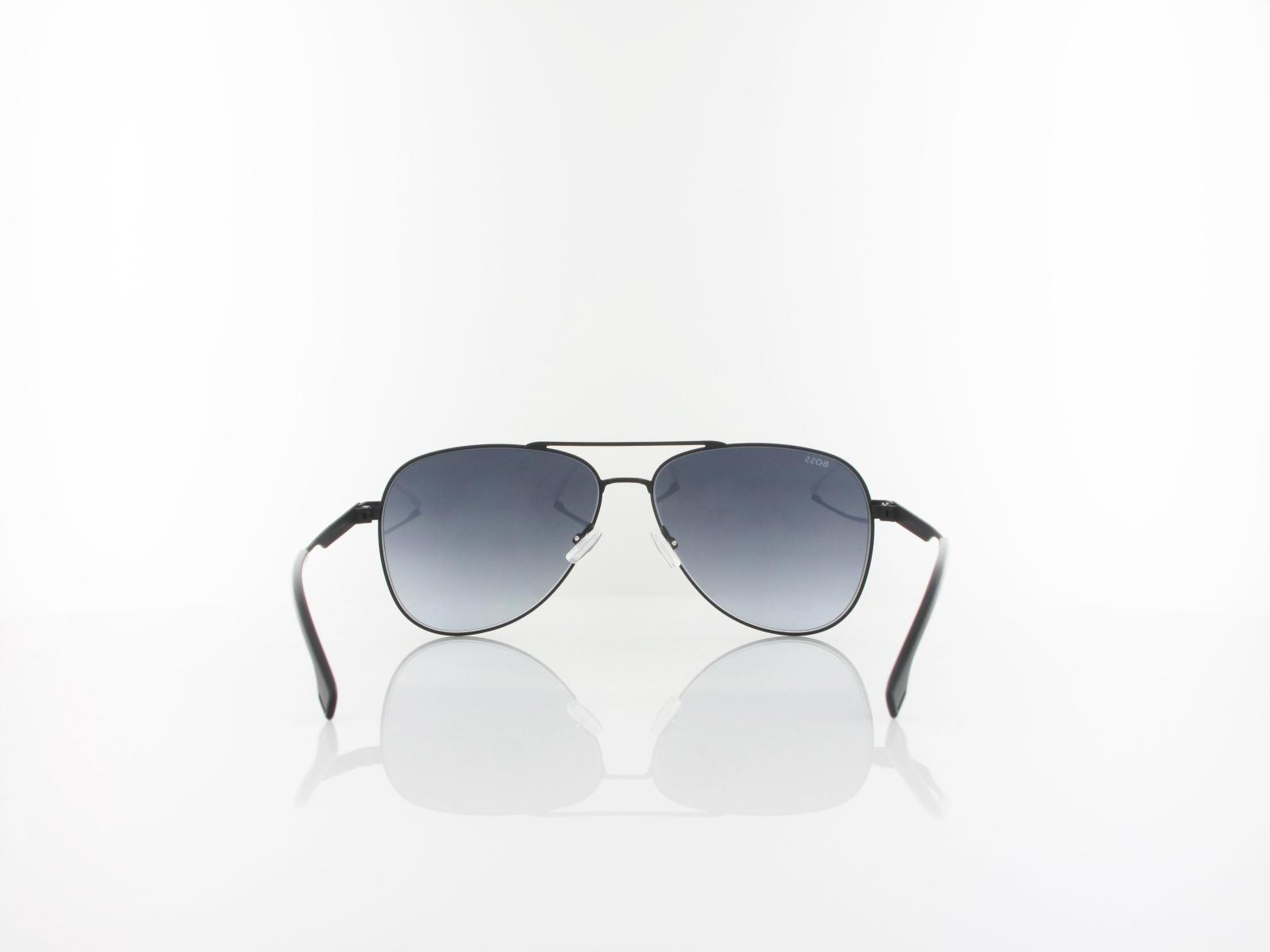 Boss | BOSS 1641/S 003/9O 60 | matte black / dark grey shaded