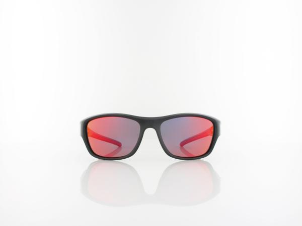 HIS polarized | HPS40103-3 52 | black / smoke with red revo polarized