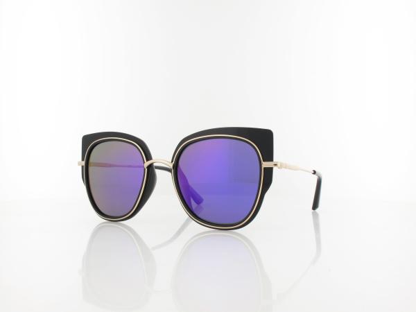 HIS polarized | HPS94121-1 52 | black / smoke with lilac mirror polarized