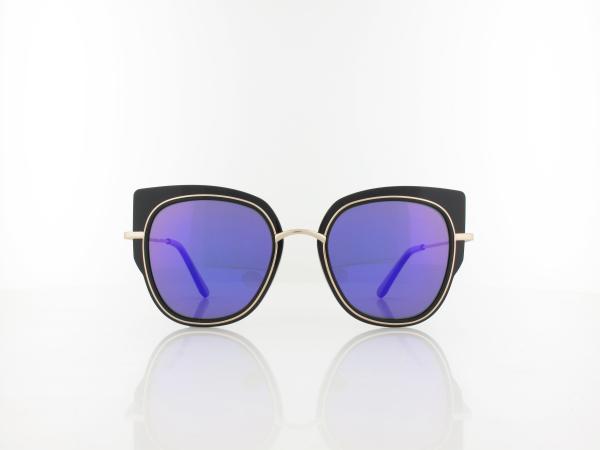 HIS polarized | HPS94121-1 52 | black / smoke with lilac mirror polarized