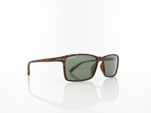 Brilando | MP51 E 57 | havana / green polarized