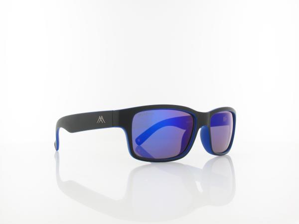 Brilando | MS27 A 55 | black blue / blue mirror