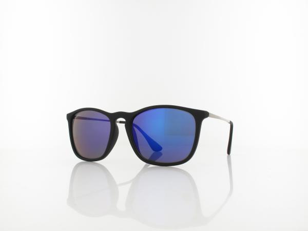 Brilando | MS34 E 52 | matte black / mirror blue