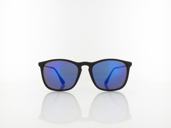 Brilando | MS34 E 52 | matte black / mirror blue