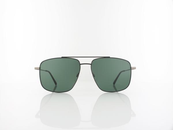 Brilando | Premium Sun L2470 58 | schwarz gun / grün grau
