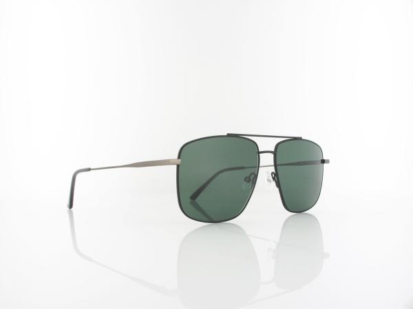 Brilando | Premium Sun L2470 58 | schwarz gun / grün grau
