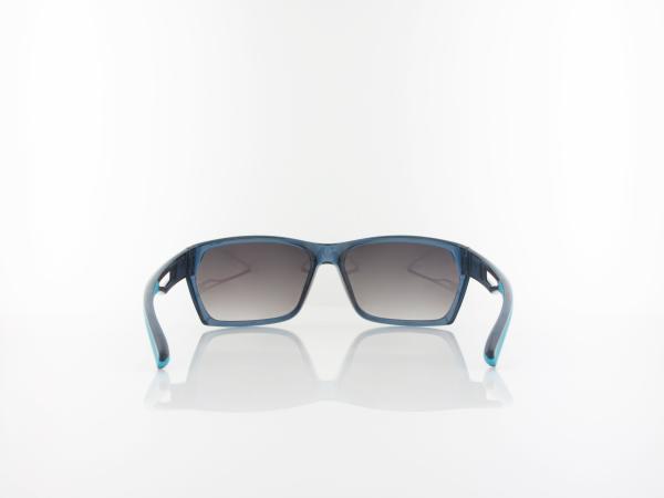 Brilando | Premium Sport M2450 63 | blau transparent  türkis / grün grau verlauf