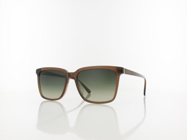 Brilando | Premium S2310 54 | braun transparent / grün grau verlauf 85-65 prozent