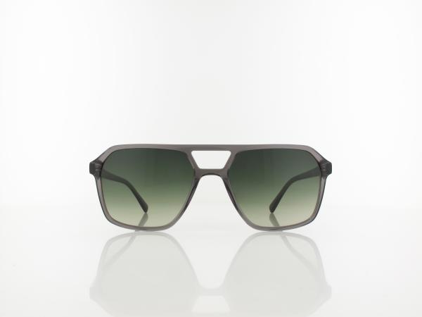 Brilando | Premium S2370 55 | grau transparent / grün grau verlauf 85-65 prozent