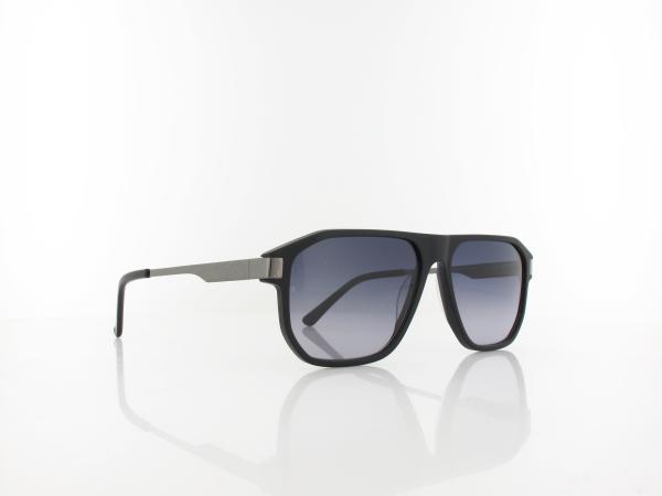 Brilando | Premium Style Sun S3960 57 | schwarz chrom / blau verlauf