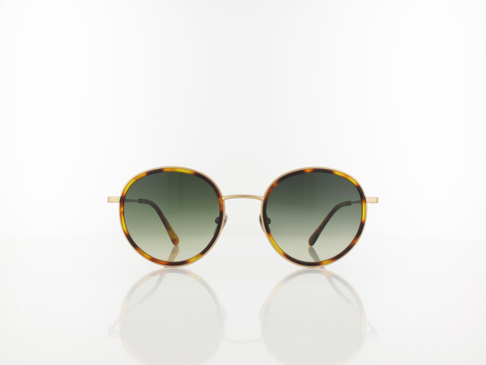 Brilando | Premium  Titan T2310 49 | gold havanna / grün grau verlauf 85-65 prozent