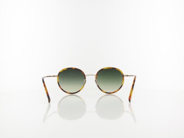 Brilando | Premium  Titan T2310 49 | gold havanna / grün grau verlauf 85-65 prozent