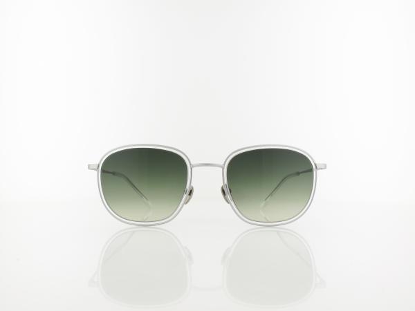 Brilando | Premium  Titan T2350 52 | silber transparent / grün grau verlauf 85-65 prozent
