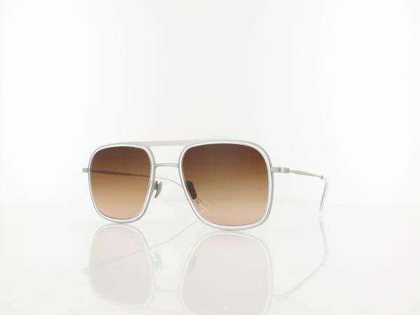 Brilando | Premium  Titan T2380 54 | silber transparent / braun verlauf  85-65 prozent