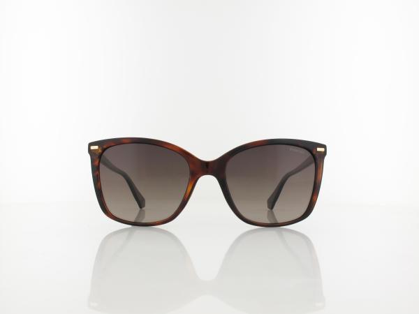 Polaroid | PLD 4108/S 086/LA 55 | havana / brown gradient polarized