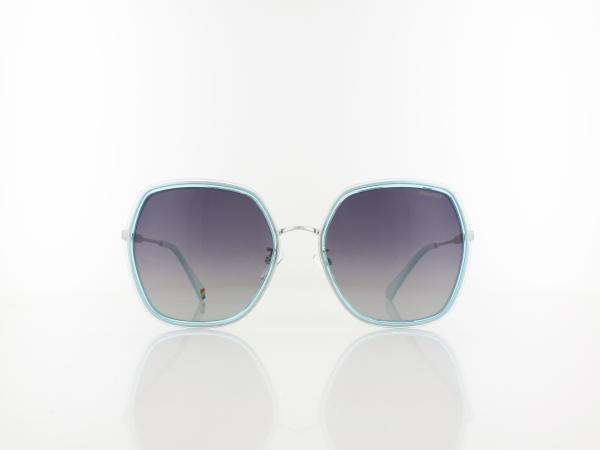 Polaroid | PLD 6153/G/S MVU/WJ 58 | azure / grey gradient polarized
