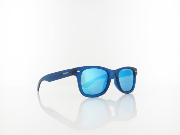 Polaroid | PLD 8009/N UJO/JY 45 | blue transparent / grey blue mirror polarized