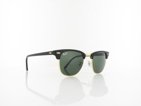 Ray Ban | Clubmaster RB3016 W0365 49 | ebony arista / crystal green