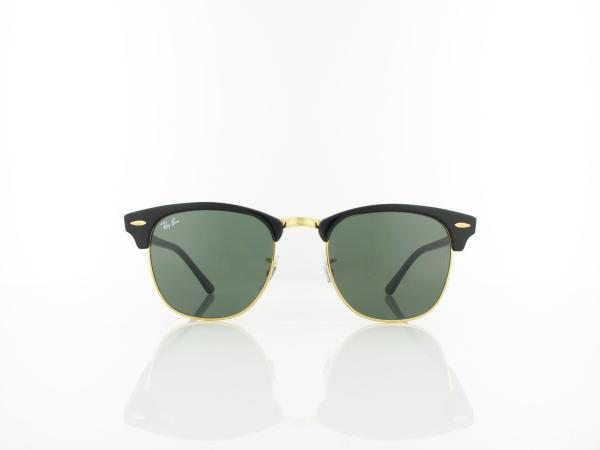 Ray Ban | Clubmaster RB3016 W0365 51 | ebony arista / crystal green