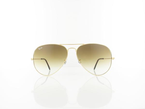 Ray Ban | Aviator Large Metal RB3025 001/51 62 | arista / crystal brown gradient