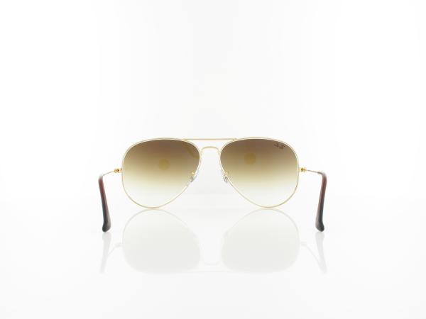 Ray Ban | Aviator Large Metal RB3025 001/51 62 | arista / crystal brown gradient