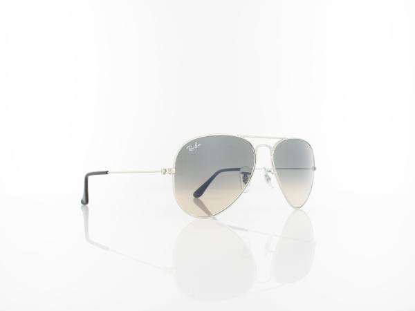 Ray Ban | Aviator Large Metal RB3025 003/32 55 | silver / crystal grey gradient