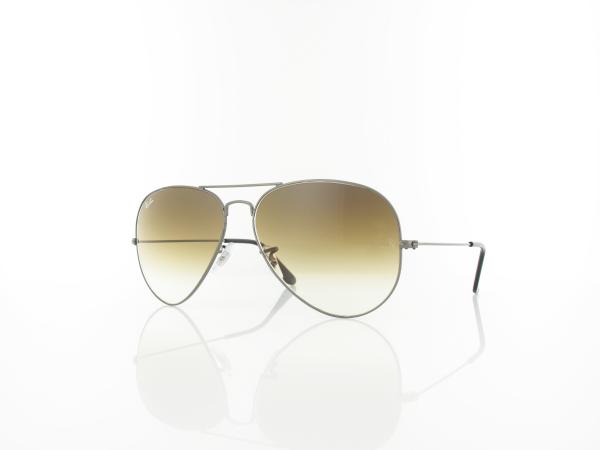 Ray Ban | Aviator Large Metal RB3025 004-51 55 | gunmetal / crystal brown gradient
