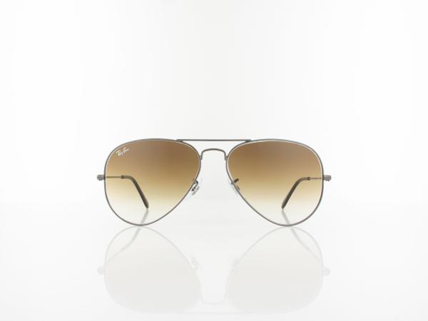 Ray Ban | Aviator Large Metal RB3025 004-51 58 | gunmetal / crystal brown gradient