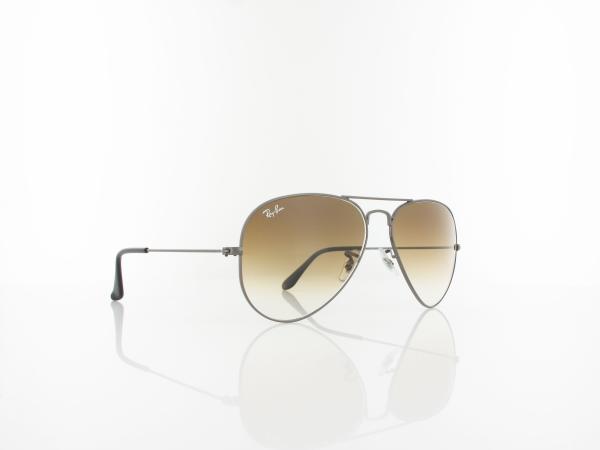 Ray Ban | Aviator Large Metal RB3025 004-51 58 | gunmetal / crystal brown gradient