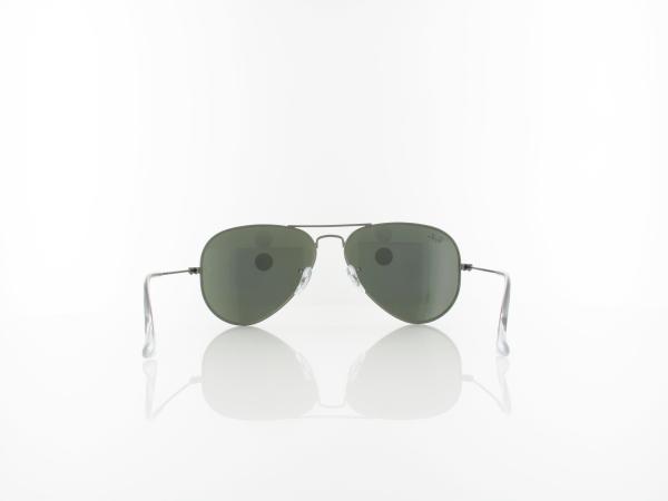 Ray Ban | Aviator Large Metal RB3025 029/30 58 | matte gunmetal / green mirror silver