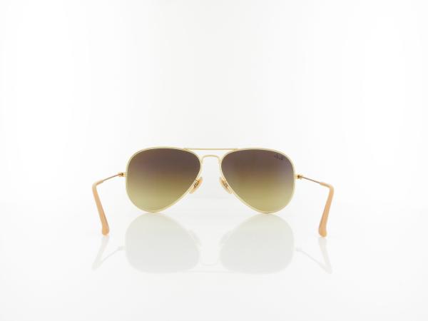 Ray Ban | Aviator Large Metal RB3025 112/85 58 | matte gold / brown gradient