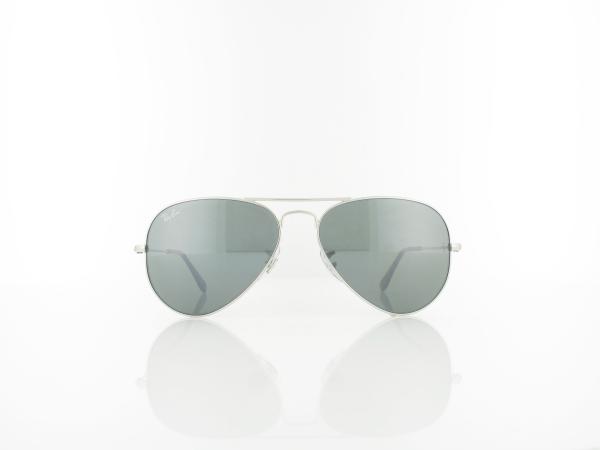 Ray Ban | Aviator Large Metal W3275 55 | silver / crystal grey silver mirror