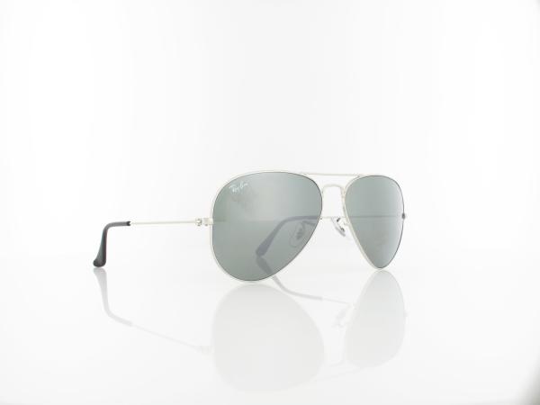 Ray Ban | Aviator Large Metal RB3025 W3277 58 | silver / crystal grey mirror