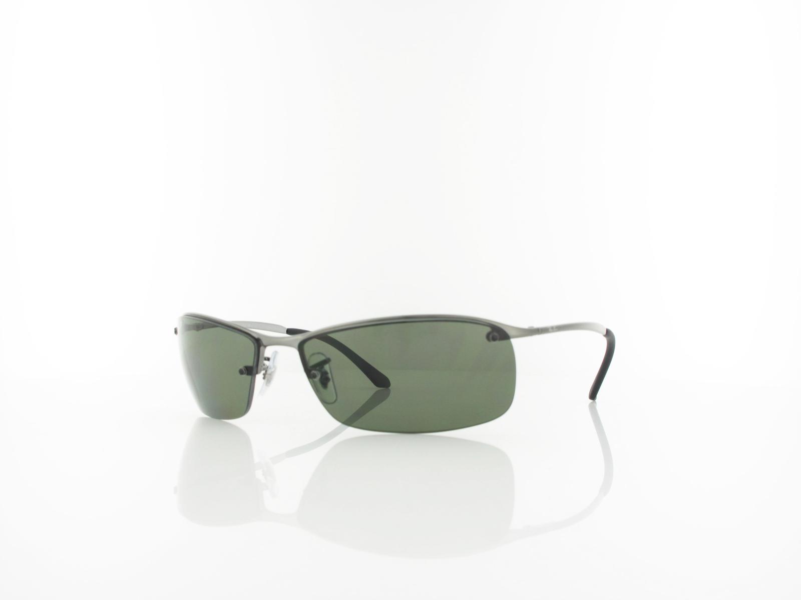 Ray Ban | Top Bar RB3183 004-9A 63 | gunmetal / polar green