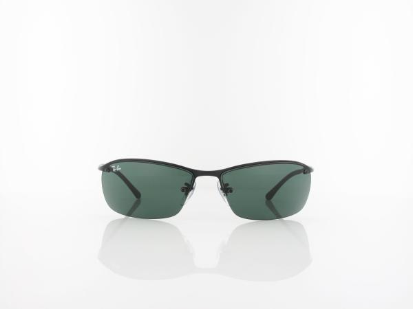 Ray Ban | Top Bar RB3183 006-71 63 | matte black / green