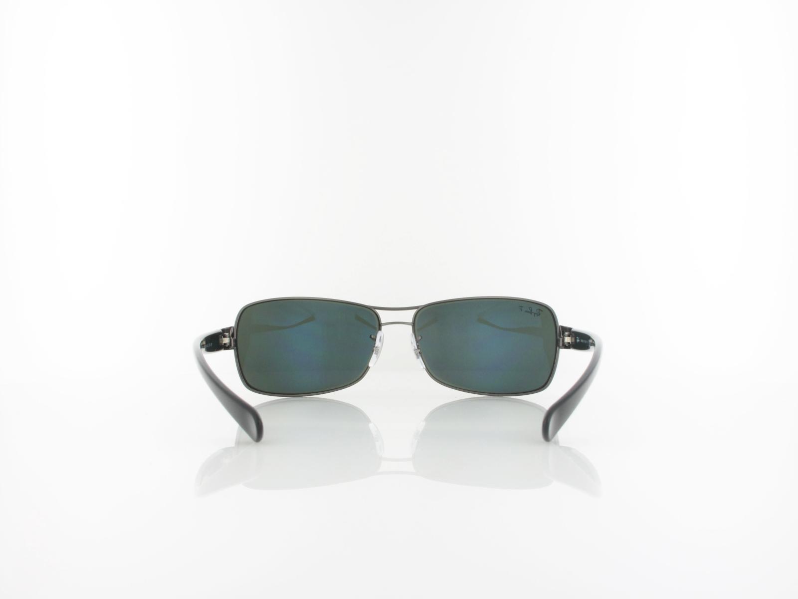 Ray Ban | RB3379 004/58 64 | gunmetal / green polarized