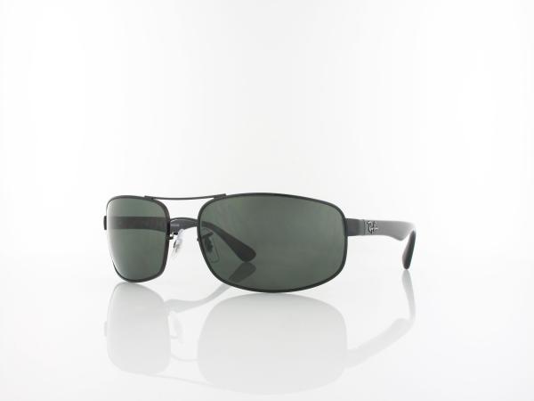 Ray Ban | RB3445 002/58 64 | black / crystal green polarized