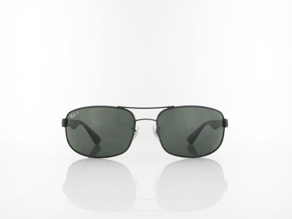 Ray Ban | RB3445 002/58 64 | black / crystal green polarized