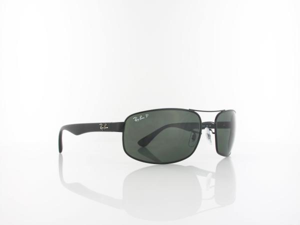 Ray Ban | RB3445 002/58 64 | black / crystal green polarized