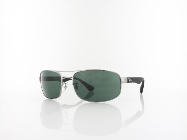 Ray Ban | RB3445 004 61 | shiny gunmetal / green