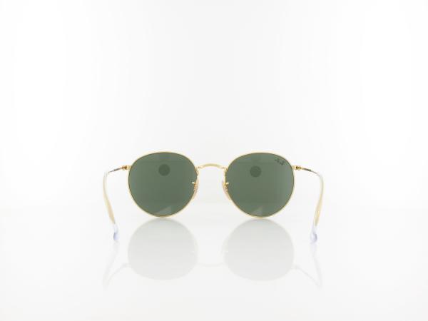 Ray Ban | Round Metal RB3447 001 53 | arista / crystal green