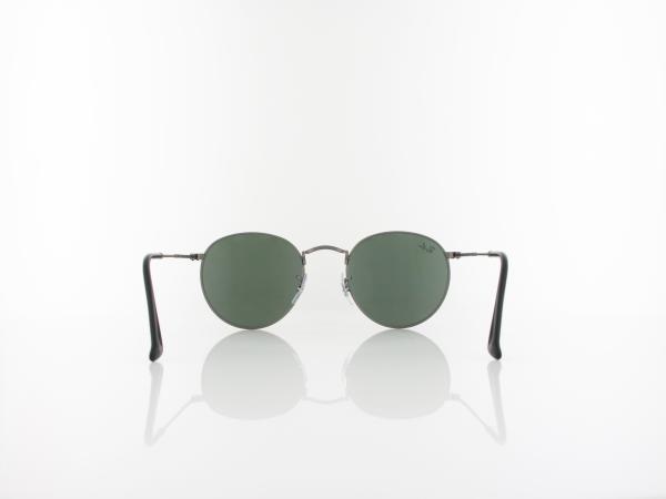 Ray Ban | Round Metal RB3447 029 50 | matt gunmetal / green