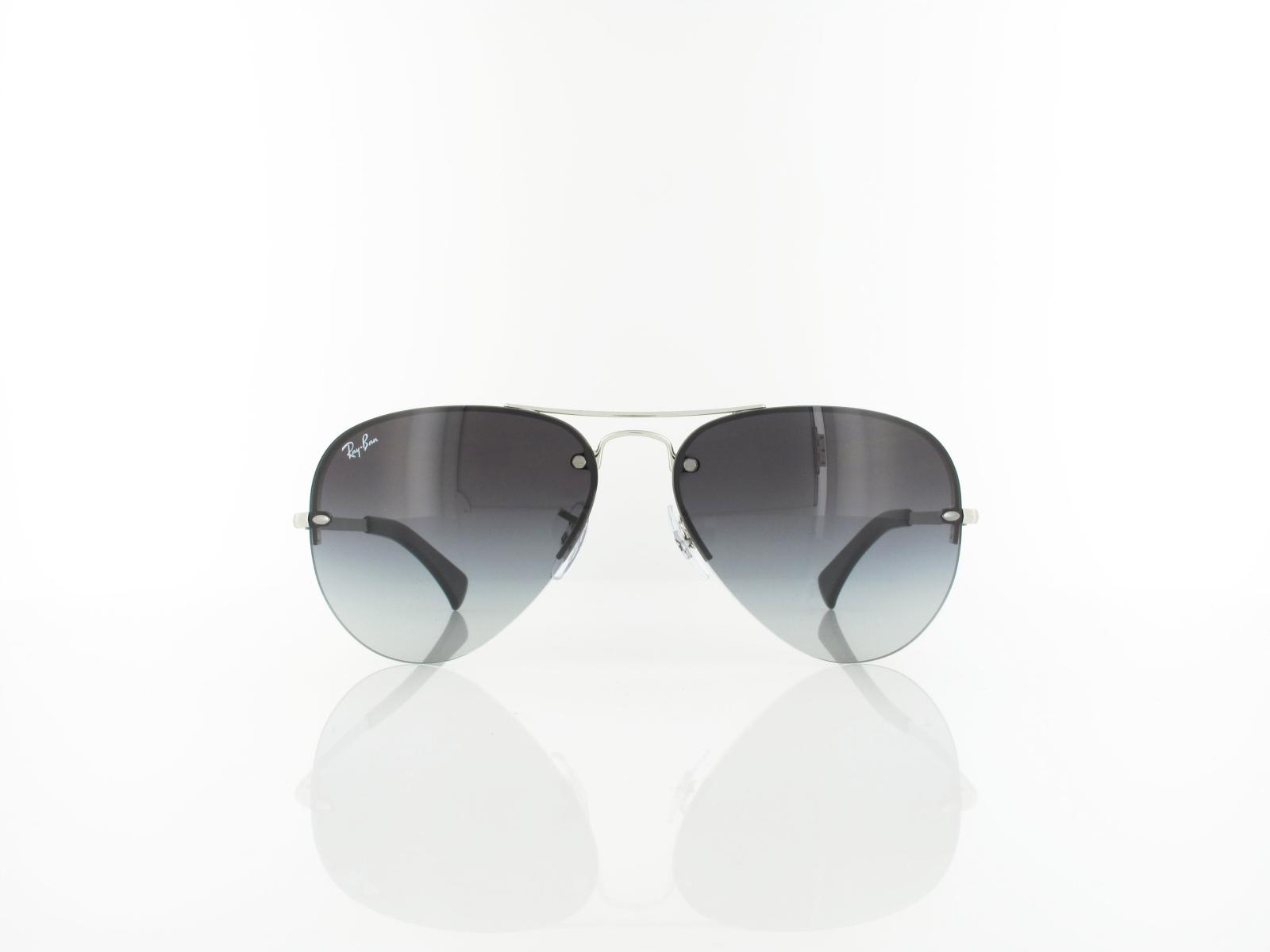 Ray Ban | RB3449 003/8G 59 | shiny silver / grey gradient