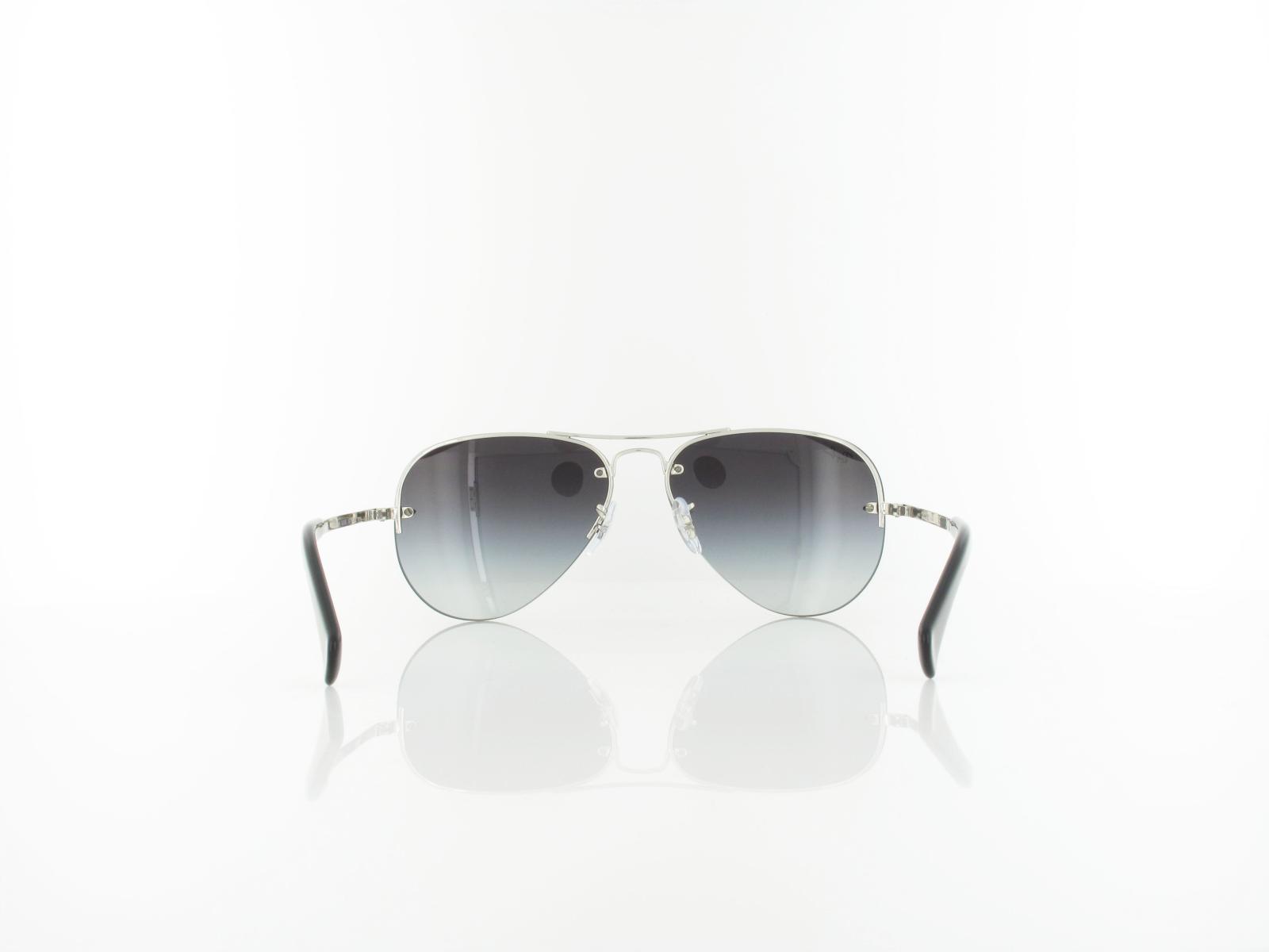 Ray Ban | RB3449 003/8G 59 | shiny silver / grey gradient
